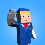 放置像素机场v0.1.0