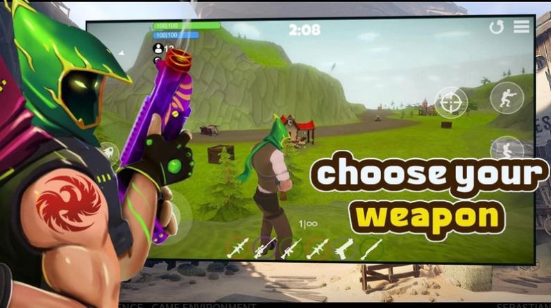 堡垒吃鸡绝地精英v1