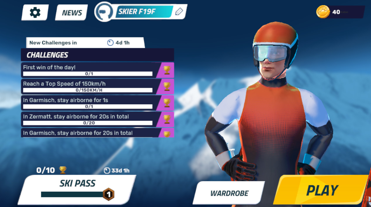 滑雪大挑战极速版v1.0.0.107808