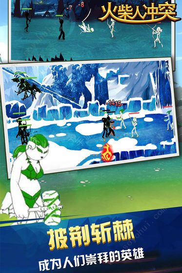 火柴人冲突无限金币无限钻石版v1.0.0