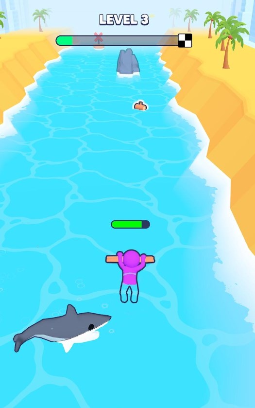游泳躲鲨鱼v1.0.0