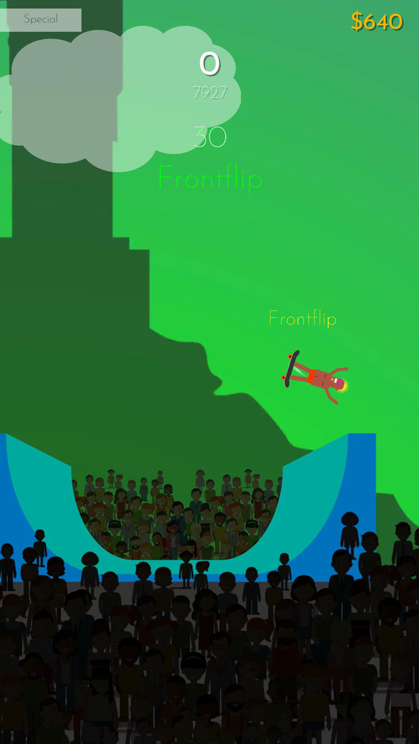 U型坡道滑板少年v0.1