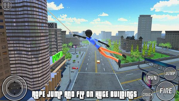 火柴人都市：绳索英雄v1.0