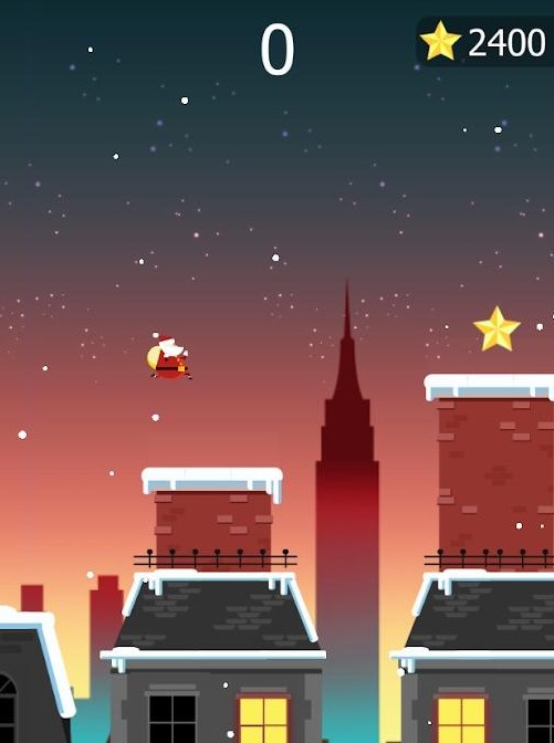 圣诞老人房顶跑v3