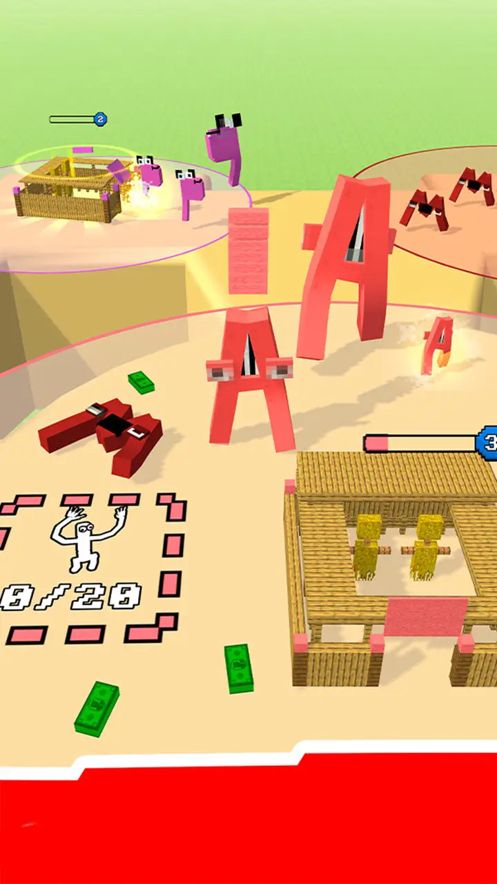 字母塔防大作战1.0版v1.0