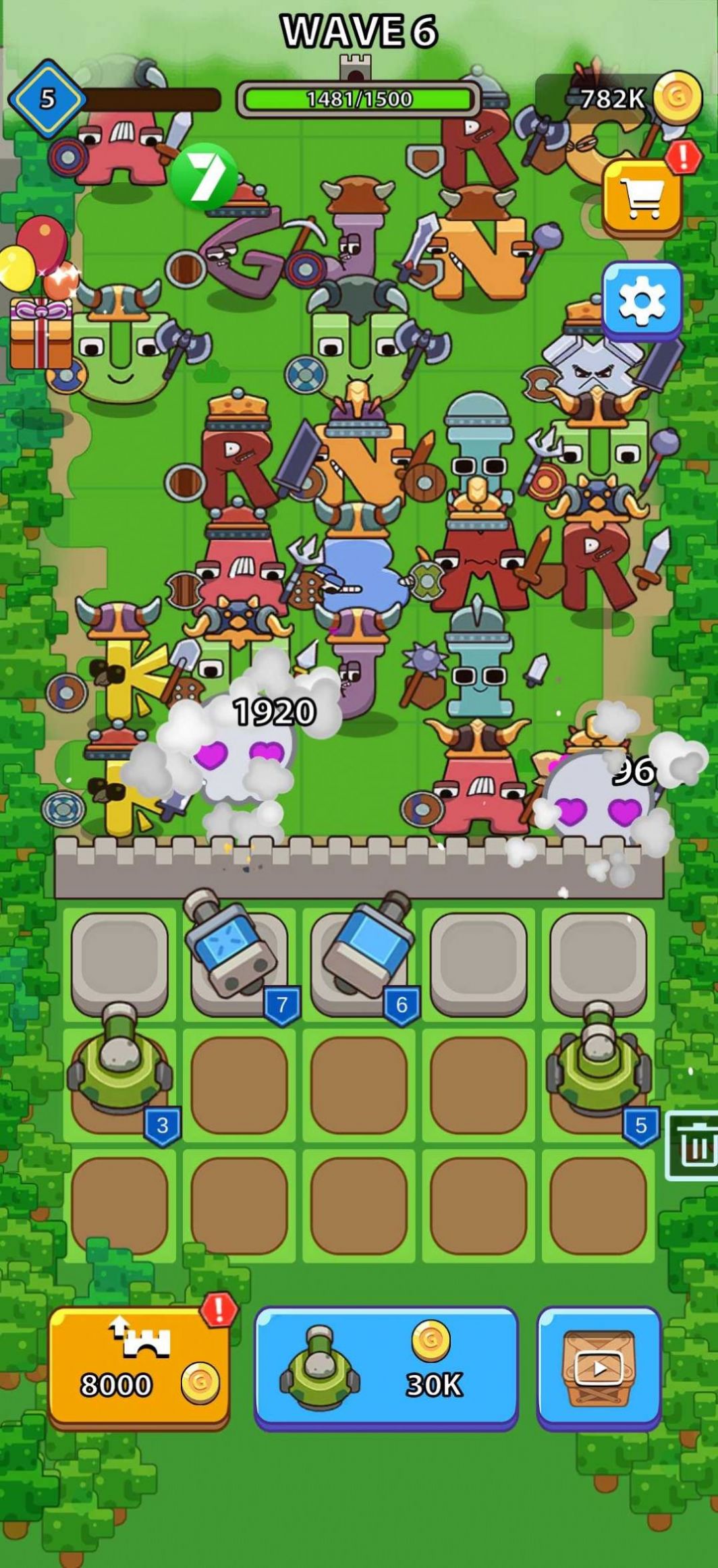 字母防御塔v1.03