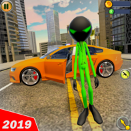 绿火柴人绳索英雄v1.0