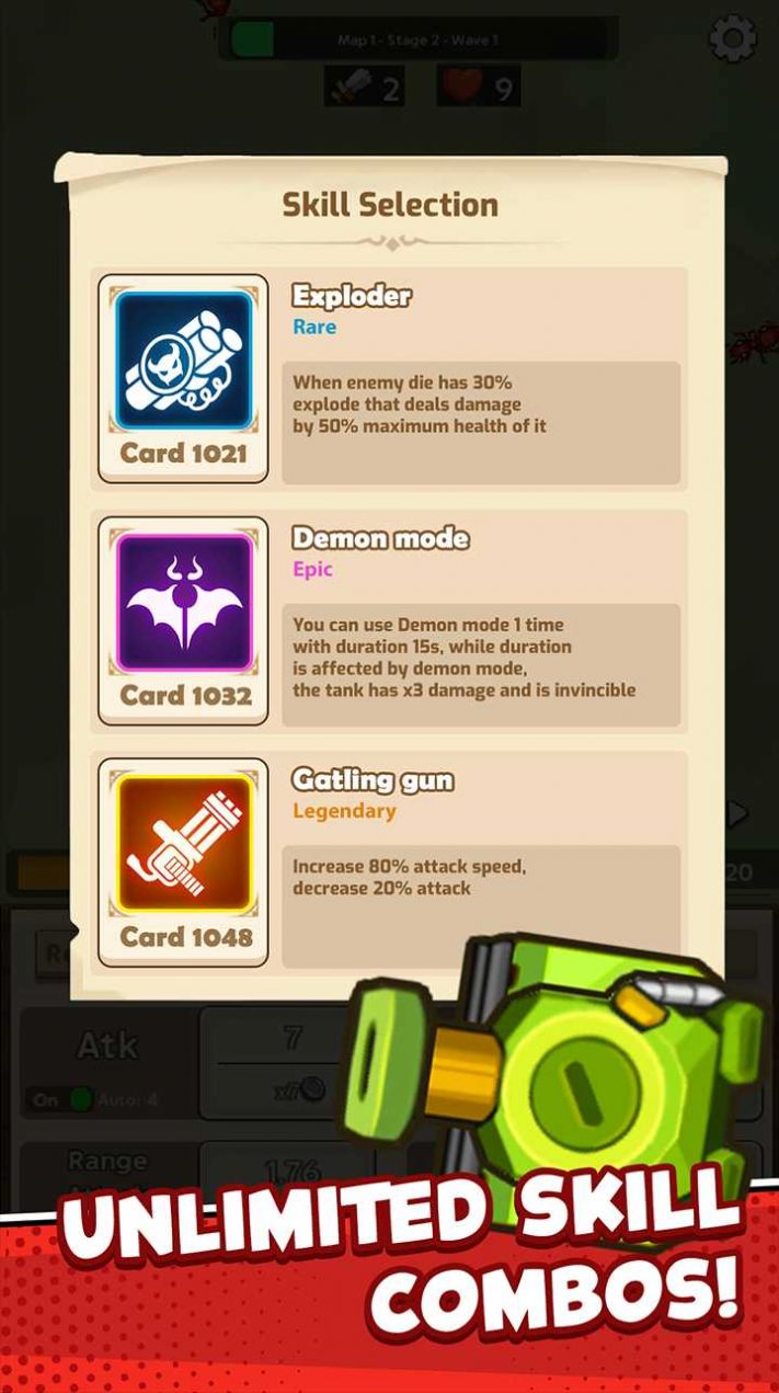 昆虫战争坦克塔防v1.0.0.32